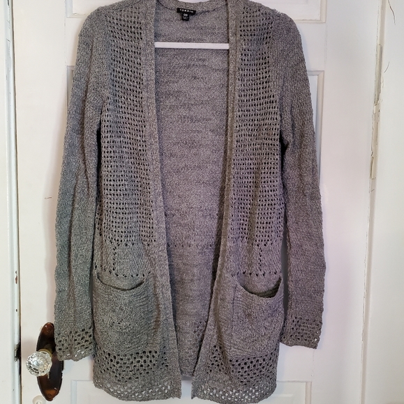 torrid Sweaters - Gray Torrid Cardigan